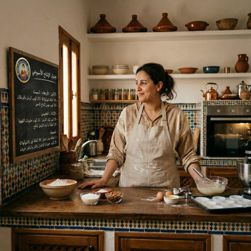 minimum production quotas guaranteed to every home-baking woman by Artisana