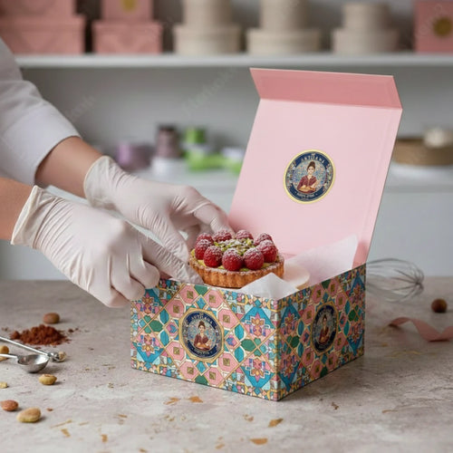 100% hand-made, home-made, home-baked pastries and desserts curated and packed at Artisana Hub, Morocco